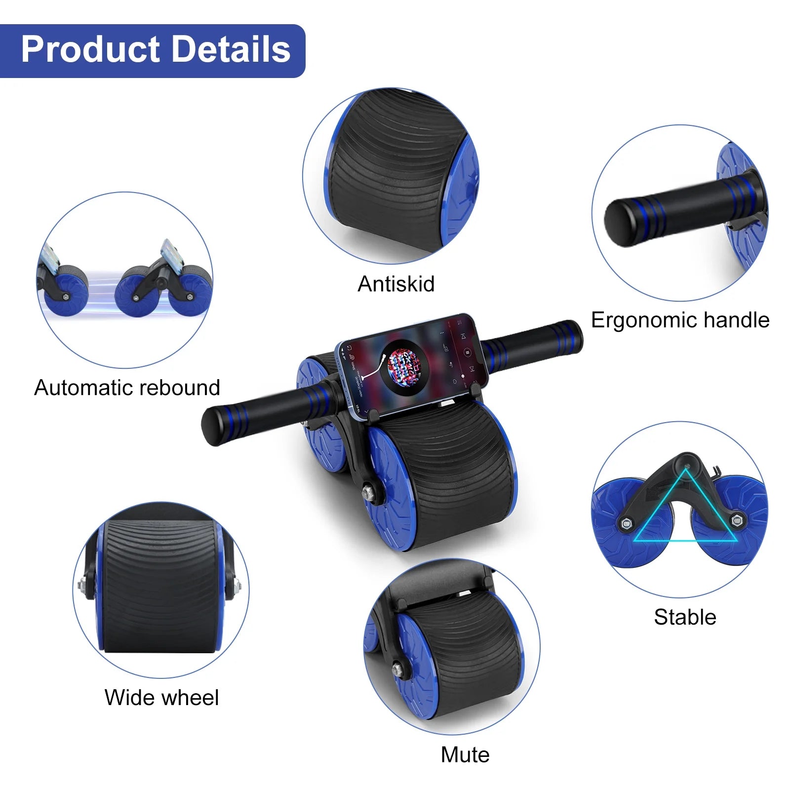 CoreRebound™ Ab Wheel